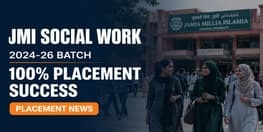 JMI Concludes Placement Drive for MA Social Work and MA HRM 2026 Batch